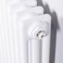 DQ Heating Ardent 500 x 806mm Horizontal 3 Column White Radiator