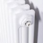 DQ Heating Ardent 600 x 1634mm Horizontal 3 Column White Radiator