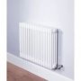 DQ Heating Ardent 600 x 622mm Horizontal 4 Column Anthracite Radiator