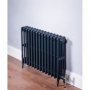 DQ Heating Cast Iron Hawkshaw 760 x 630mm 4 Column Anthracite Radiator