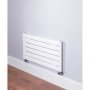 DQ Heating Strata 604 x 1200mm Horizontal Double White Radiator