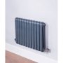 DQ Heating Cassius 550 x 993mm Horizontal Anthracite Radiator