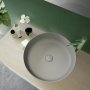 RAK-Feeling 42cm Round Countertop Basin in Matt Grey