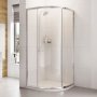 Roman Showers Haven One Door Offset Quadrant Shower Enclosure - 1200mm X 800mm
