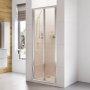 Roman Showers Haven 4mm Bi-Fold Shower Door - 900mm Wide