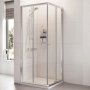 Roman Showers Haven Offset Corner Entry Shower Enclosure - 800mm X 1000mm