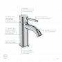 Ideal Standard Cerafine D Single Lever Basin Mixer without Waste