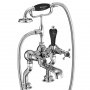 Burlington Claremont Regent Deck Mounted Bath/Shower Mixer