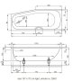 Bette Bambino Rectangular Bath 157 x 70cm (Left Hand)