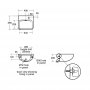 Armitage Shanks Contour 21 Plus Back Outlet Basin - 400mm Wide - White with Smartguard