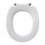 Armitage shanks Contour 21 Toilet Seat Only bottom fixing hinges - Black