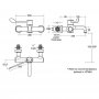 Armitage Shanks Markwik 21+ Panel Mounted Thermostatic Basin Mixer