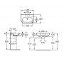 Roca Meridian-N 550mm Basin