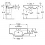 Roca Meridian-N 1000mm Basin