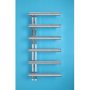 Bisque Chime Designer Chrome 1380 x 500mm Towel Rail