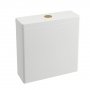 Britton Shoreditch Round Rimless Close Coupled WC including Seat