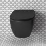 Ideal Standard Tesi Silk Black Wall Hung WC with Aquablade