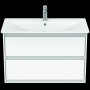 Ideal Standard Connect Air 800mm Vanity Unit (Gloss Grey with Matt White Interior)