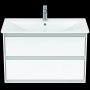 Ideal Standard Connect Air 800mm Vanity Unit (Gloss Grey with Matt White Interior)