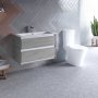 Ideal Standard Connect Air 800mm Vanity Unit (Gloss Grey with Matt White Interior)