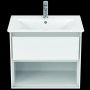 Ideal Standard Connect Air 600mm 2 Drawer Vanity Unit (Gloss White with Matt Grey Interior)