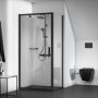 Ideal Standard IOM Silk Black Shower Basket