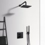 Ideal Standard IdealRain Cube M1 Silk Black Rainshower Head