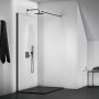 Ideal Standard IdealRain Cube M1 Silk Black Rainshower Head