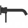 Ideal Standard Ceraline Silk Black Single Lever Wall Mounted Basin Mixer