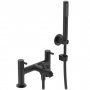 Ideal Standard Ceraline 2TH Deck Mounted Dual Control Silk Black Bath Shower Mixer