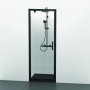 Ideal Standard Connect 2 Silk Black 800mm Pivot Door