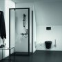 Ideal Standard Connect 2 Silk Black 900mm Pivot Door