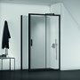 Ideal Standard Connect 2 Silk Black 1200mm Sliding Door