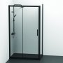 Ideal Standard Connect 2 Silk Black 1200mm Sliding Door