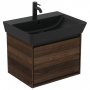 Ideal Standard Connect Air 60cm Silk Black Cube Basin