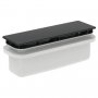 Ideal Standard Ultraflat New 1000 x 800mm Shower Tray with Waste - Silk Black