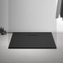 Ideal Standard Ultraflat New 1000 x 800mm Shower Tray with Waste - Silk Black