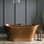 BC Designs 1500mm Antique Copper Boat Bath