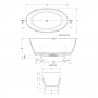 BC Designs Essex Freestanding 1510mm Bath