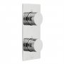 Vado Omika 2 Outlet Thermostatic Shower Valve with All-Flow Function - Chrome