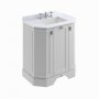 BC Designs Victrion 750mm Earl's Grey 3 Door Angled Basin Unit