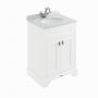 BC Designs Victrion 600mm Nimbus White 2 Door Basin Unit