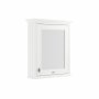 BC Designs Victrion 650mm Nimbus White 1 Door Mirror Cabinet