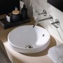 Geberit VariForm 400mm Round Countertop Basin - With Overflow