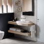 Geberit VariForm 500mm Oval Countertop Basin - With Overflow