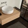 Geberit VariForm 400mm Round Lay-On Countertop Basin - No Overflow