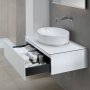 Geberit VariForm 550mm Oval Lay-On Countertop Basin - No Overflow