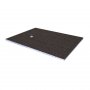 Purity Collection Level Access 1200 x 900mm Square End Drain Wetroom Tray