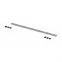 Abacus Elements 1000mm Linear Waste Cover Plate - Stainless Steel