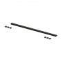 Abacus Elements 1000mm Linear Waste Cover Plate - Matt Black